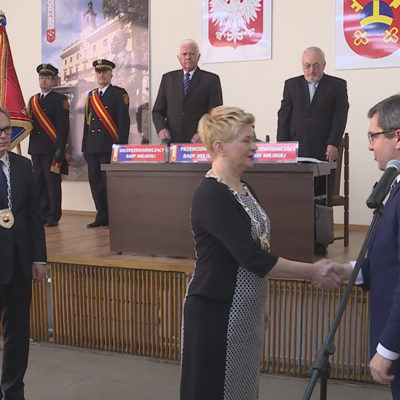 II SESJA – Beata Klimek oficjalnie zaprzysiężona na Prezydenta