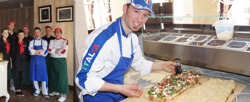 Mistrz Włoch i V-ce Mistrz Świata w pizzy otworzył  swoją pizzerię  w Ostrowie Wielkopolskim.
