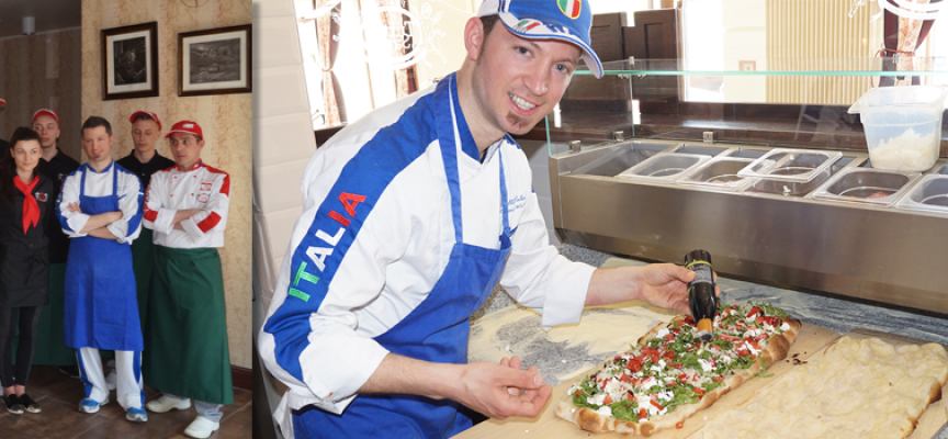 Mistrz Włoch i V-ce Mistrz Świata w pizzy otworzył  swoją pizzerię  w Ostrowie Wielkopolskim.