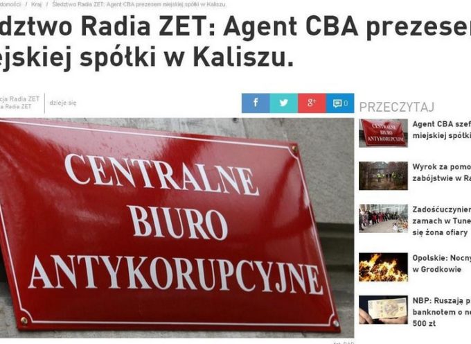 Radio Zet – skandal w CBA, czynny agent szefem spółki