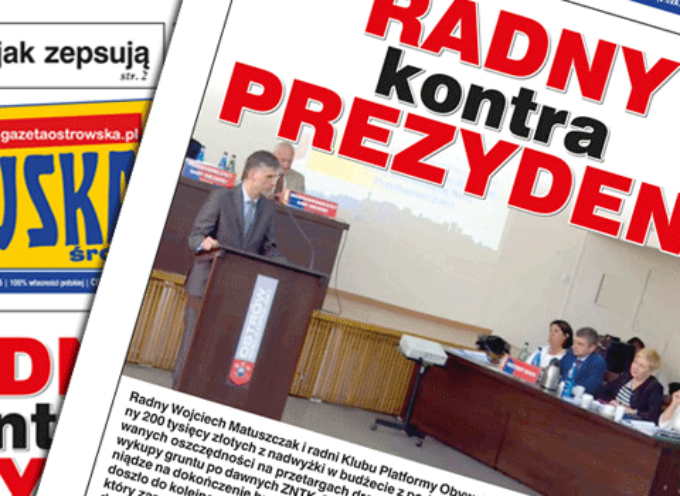 Przegląd prasy z Gazetą Ostrowską – środa 10 czerwca 2015