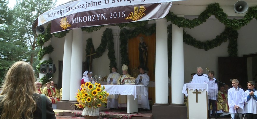 Dożynki Diecezjalne 2015 w Sanktuarium św. Idziego w Mikorzynie – retransmisja
