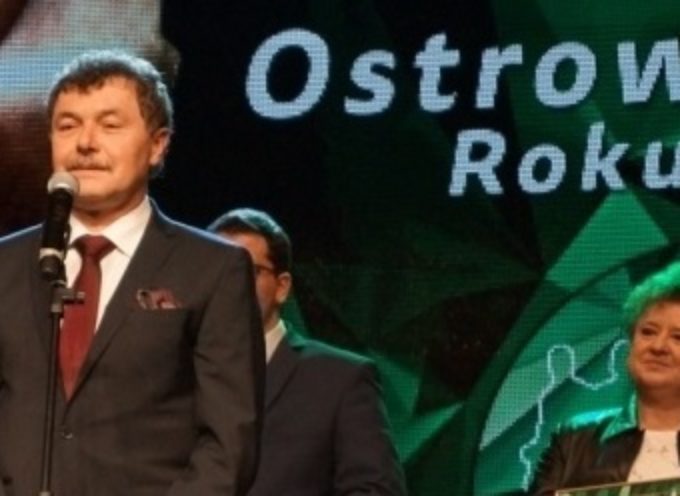 Janusz Tarchalski z tytułem Ostrowianina 2015 Roku