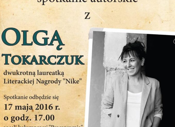 Olga Tokarczuk odwiedzi Gołuchów