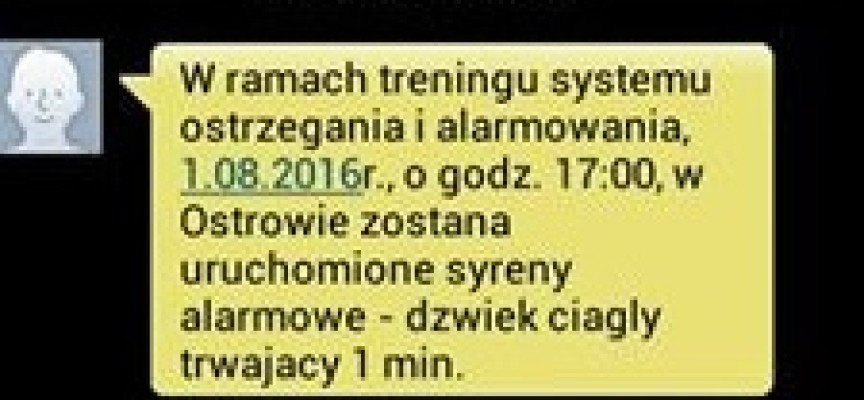 Dziwny SMS od miasta – o syrenach w rocznicę wybuchu Powstania Warszawskiego