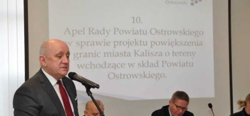 Apel z powiatu ostrowskiego do władz Kalisza