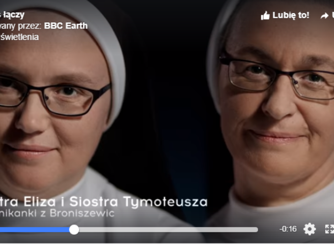 Siostry z Broniszewic w stacji BBC Earth