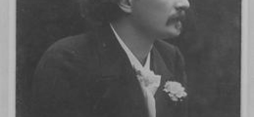 Ignacy Jan Paderewski w fotelu premiera.